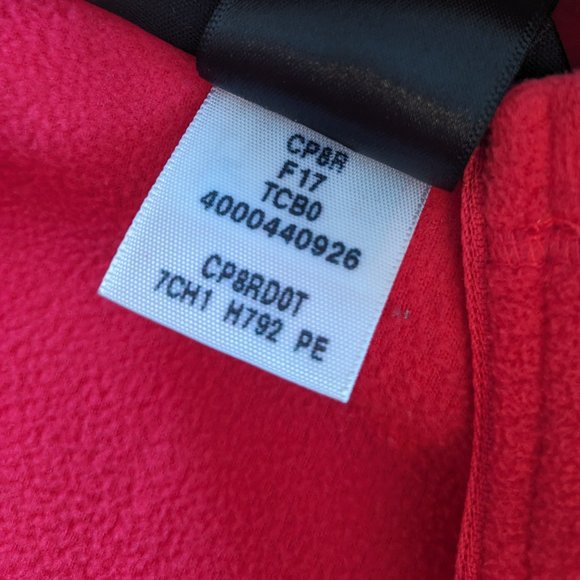 The North Face 1/4 Zip Fleece, Hot Pink, Small - Picture 9 of 9